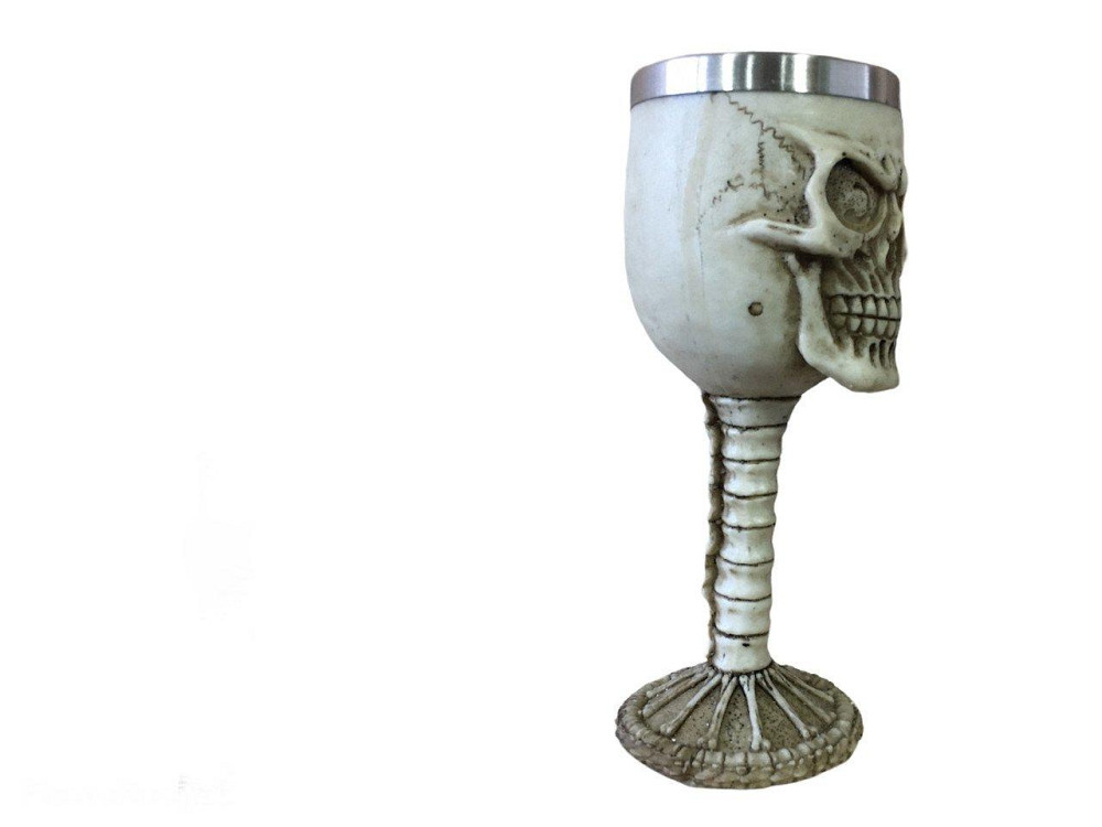 Бокал для Вина Кружка Чашка Череп Игра Престолов Game Of Thrones Winter is Coming Кубок Готика Подар Київ - зображення 5
