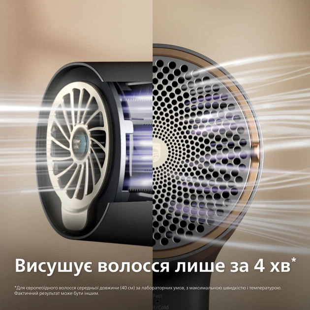 Фен Philips 7000 Series BHD713/10 1800 Вт серый Київ - зображення 8