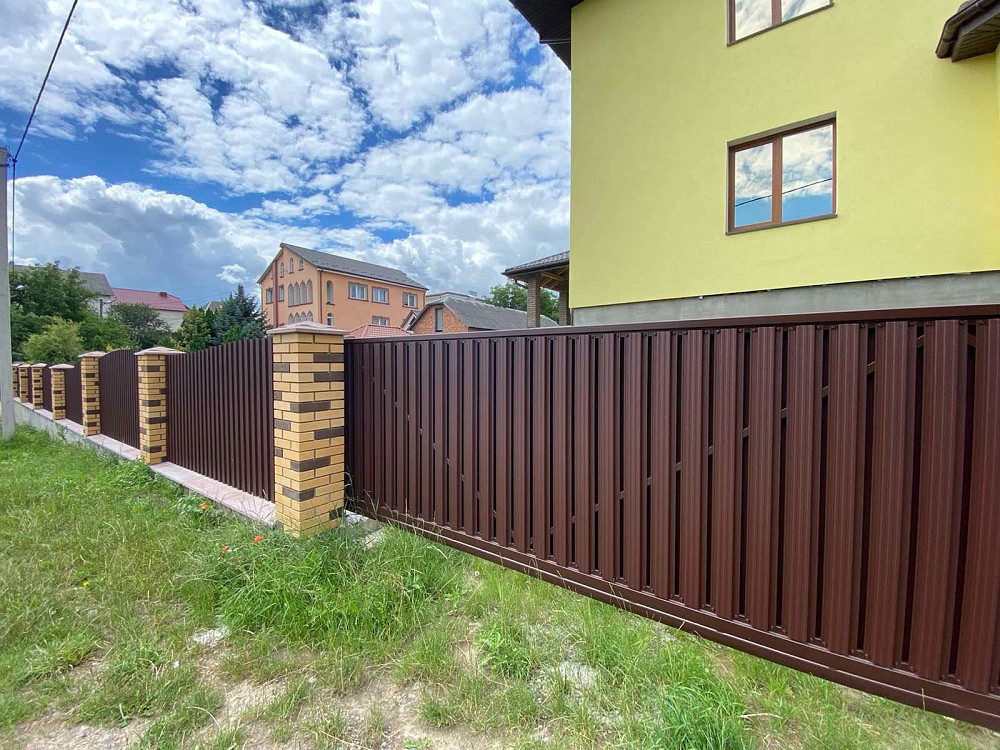 Штахетник металевий, металеві штахети від виробника Ровно - изображение 7