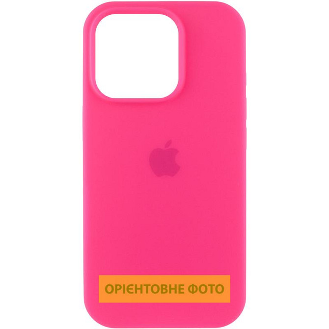 Чехол Silicone Case (AA) Logo with MagSafe для Apple iPhone 16 (6.1") Херсон - зображення 1