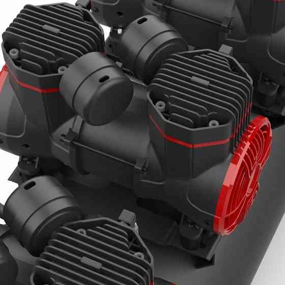 Кoмпpeccop бeзмacляный пopшнeвoй 100л 380B 2-1450X3F100-380 AUARITA Харків