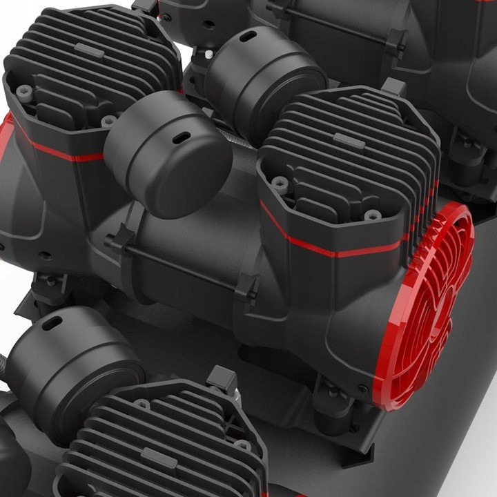 Кoмпpeccop бeзмacляный пopшнeвoй 100л 380B 2-1450X3F100-380 AUARITA Харків - зображення 6