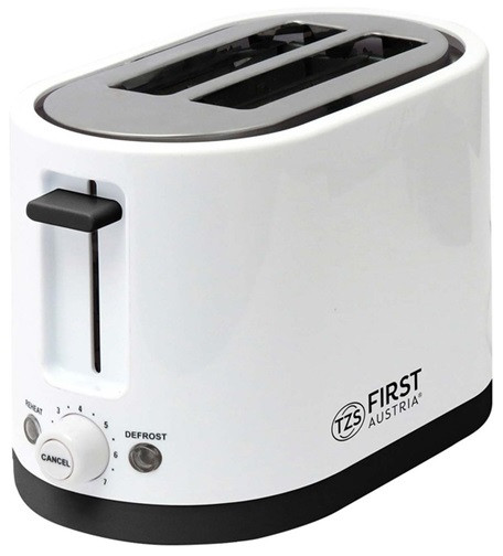 Тостер First FA-5368-3 750 Вт белый Київ - зображення 1