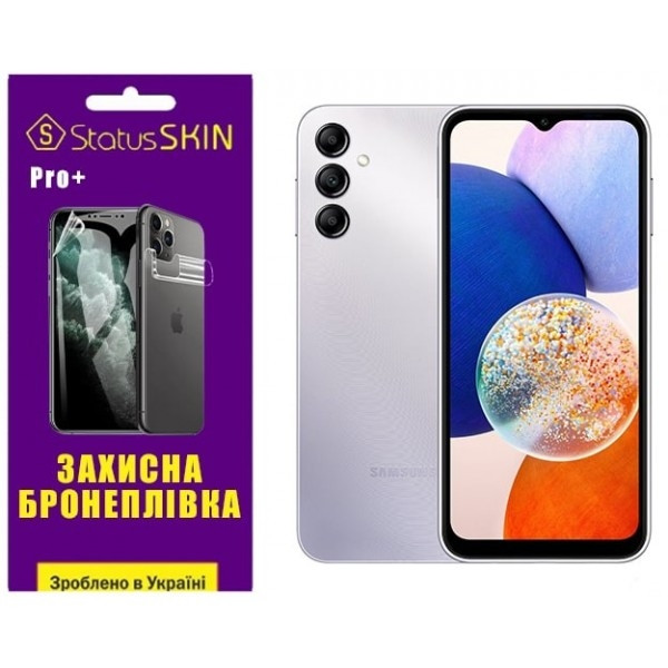 Поліуретанова плівка StatusSKIN Pro+ на екран Samsung A14 A145/A14 5G A146 Матова Харків - зображення 3