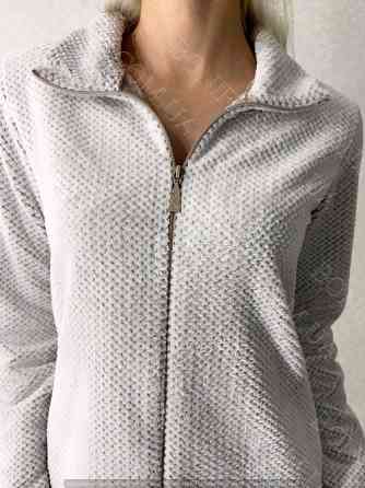 Женский домашний халат на молнии из мягкого велcофта "Assorty" (90203) (арт. 1634) Кривий Ріг