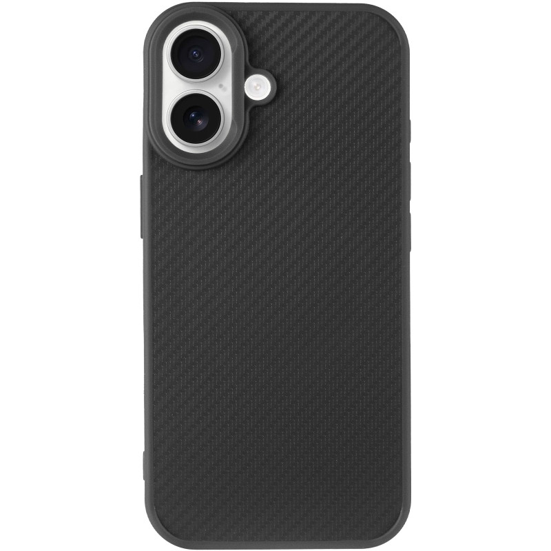 TPU чехол Carbon Protective with Magsafe для Apple iPhone 16 Plus (6.7") Херсон - зображення 3