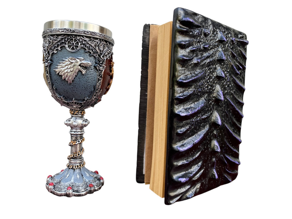 Подарочный набор Бокал 3 Игра Престолов и Блокнот 3 «Око Иллюзий» Київ - зображення 4