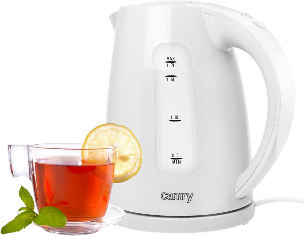 Чайник электрический Сamry СR-1255-White 1.7 л белый Киев - изображение 1