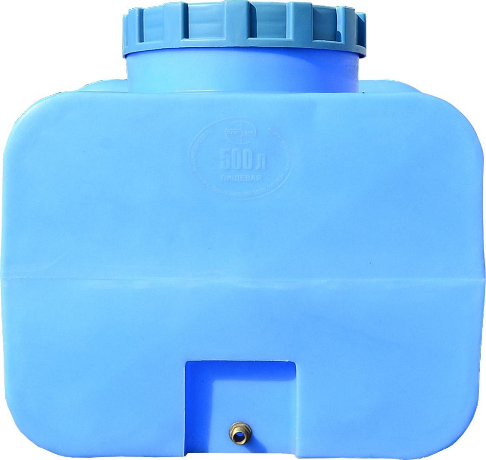 Емкость 500 л квадратная ГК ПБ голубая Киев - изображение 6