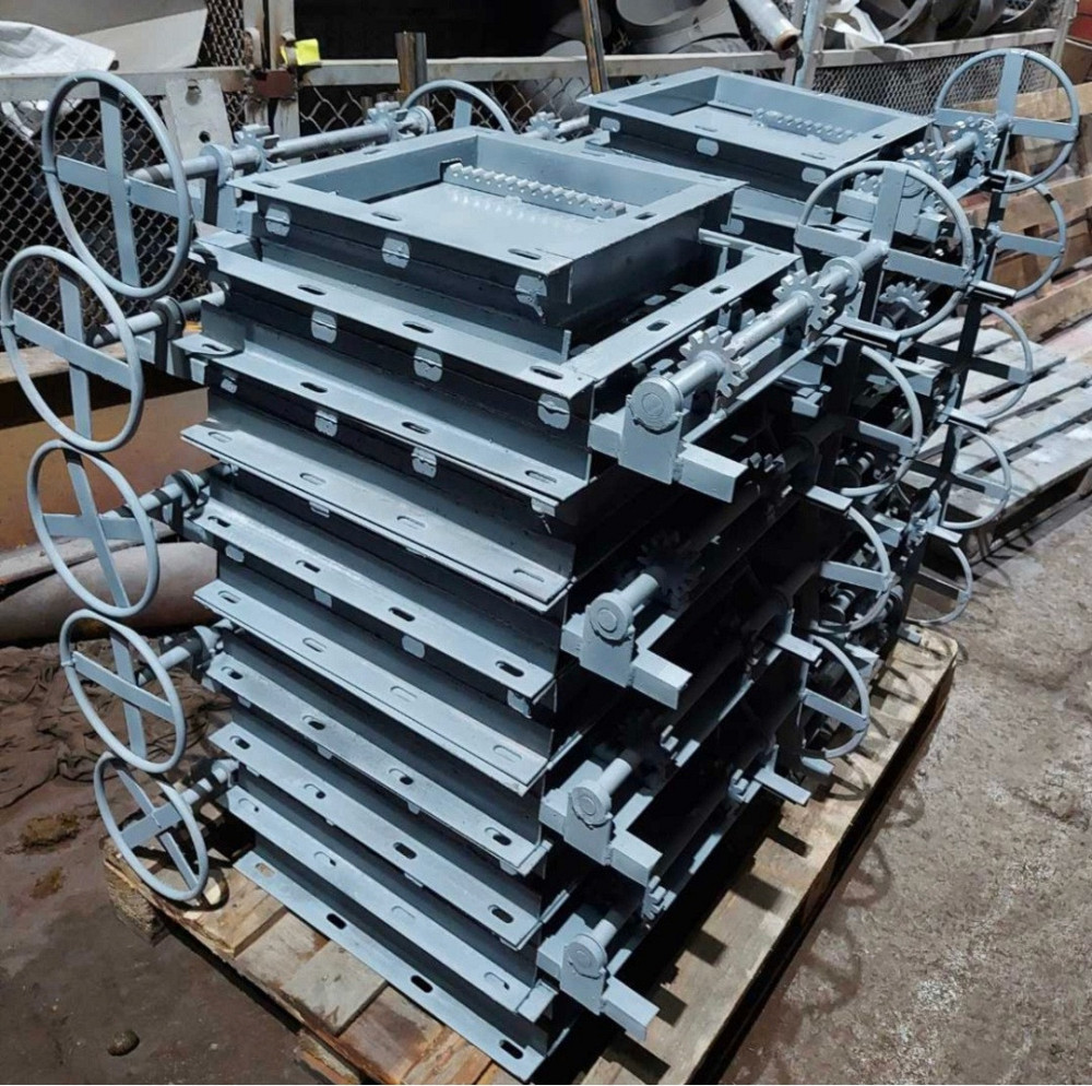 Задвижка реечная с электроприводом  370*370  0,37 кВт  шибер нории , шиберный затвор  Доступные цены Київ - зображення 9