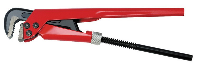 Ключ трубный MASTERTOOL 90° 1,5" закаленные губки 76-0742 Харків - зображення 1