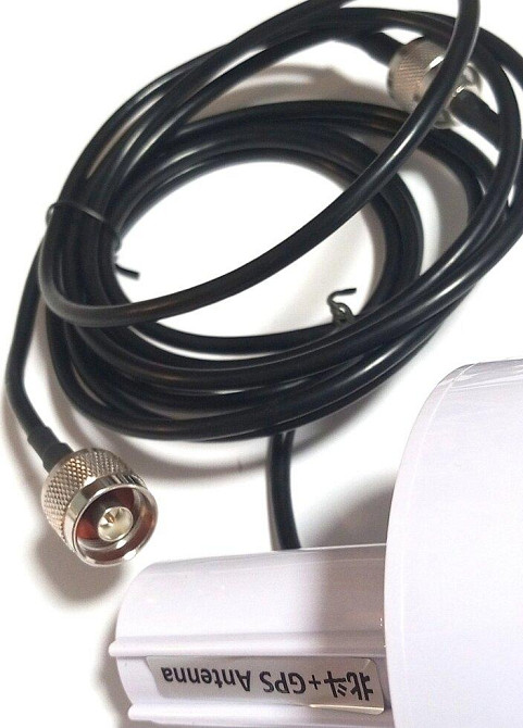 GPS антенна 1575.42MHz, RHCP, LNA усиление 35dB, Superbat Marine, кабель 3 м N-male, 3-5V (10919) Дніпро - зображення 2