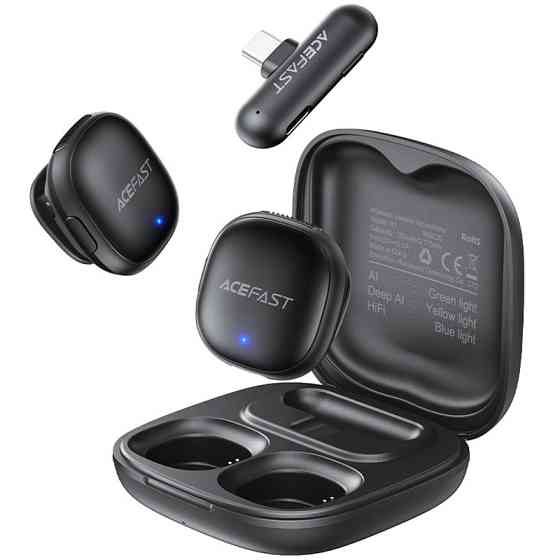 Петличный беспроводной микрофон Acefast R1 Type-C Херсон