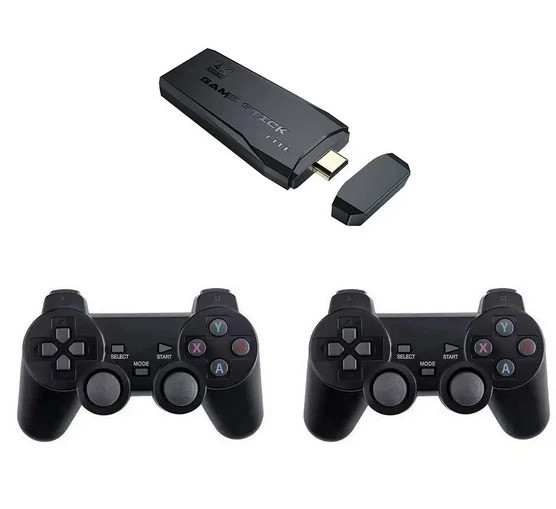 Игровая приставка M8 64gb Mini Game Stick 4K HDMI + 2 беспроводных джойстика, консоль для телевизора Одесса - изображение 6