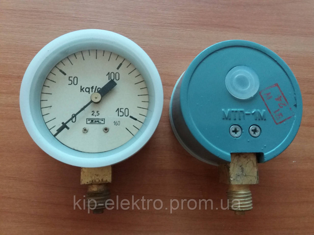 Манометр МТП-1М (МТП-1, МТП1М, МТП 1М, МТП) - радиальный штуцер (РШ) Київ - зображення 8