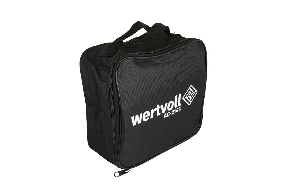 Компрессор автомобильный WERTVOLL 12 V 150 PSI 12 A 150 Вт 45 л/мин сумка AC-2145 Харьков - изображение 6