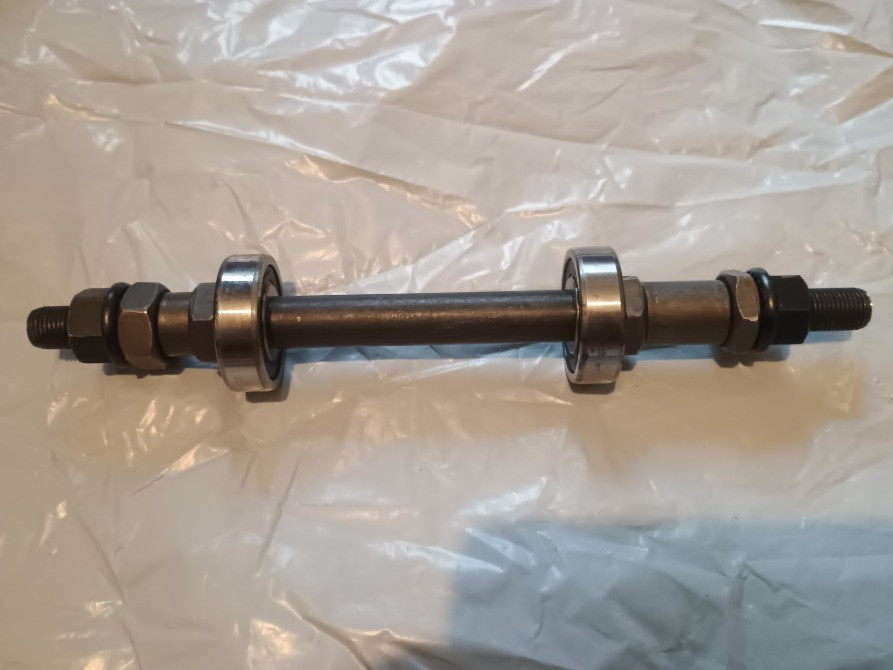 Велосипедная ось задней втулки 180мм на пром подшипниках 6200rs Харків - зображення 2