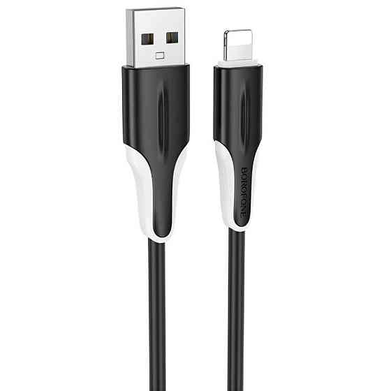 Дата кабель Borofone BX119 New USB to Lightning 2.4A (1m) Херсон