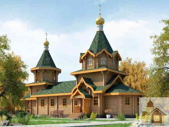 Дерев’яна церква ЗСБ-168 – замовляй свій зруб Одеса
