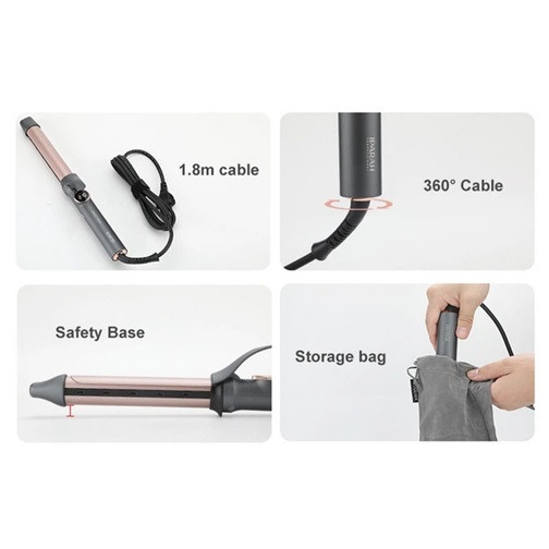 Плойка для волос IPARAH P-205 70 Вт черная Київ - зображення 4