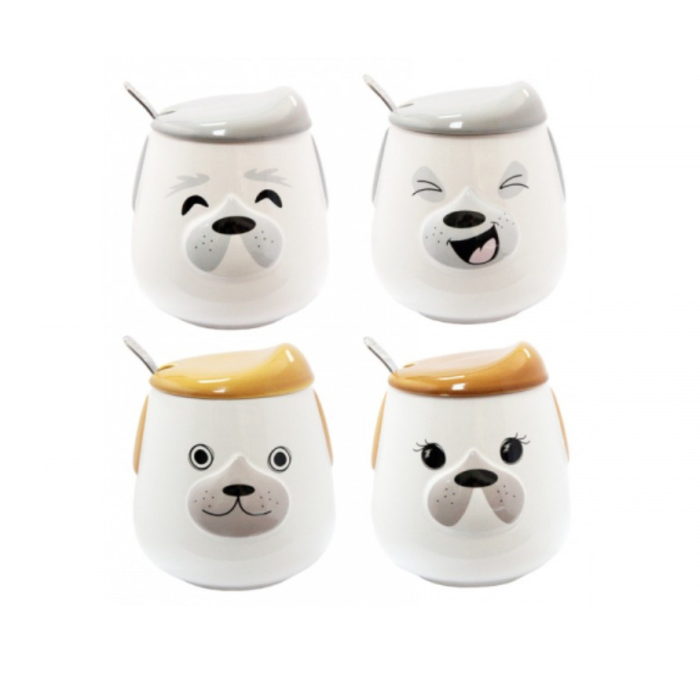 Кружка заварочная OLens Хепі-доги O8030-33 400 мл Киев - изображение 1