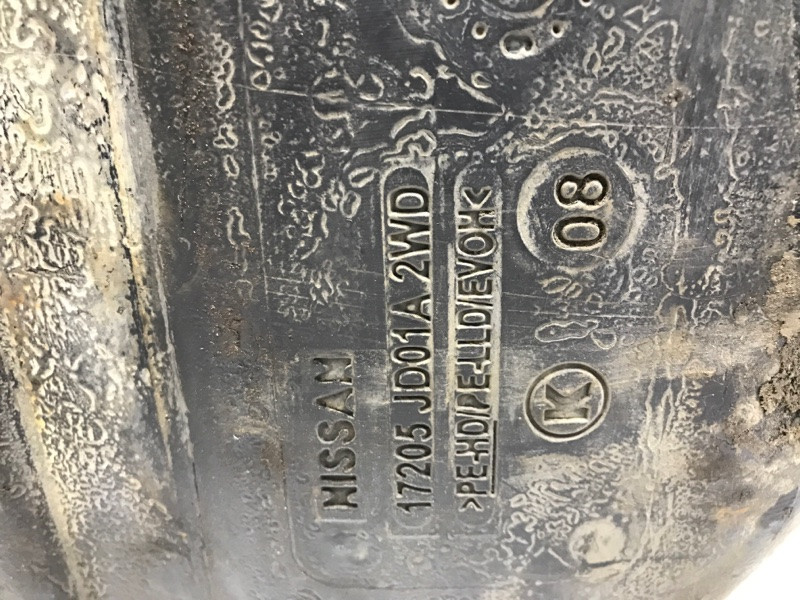Бак топливный пластик Nissan Qashqai 2006-2013 17202JD01A (Арт. 40122) Київ - зображення 7