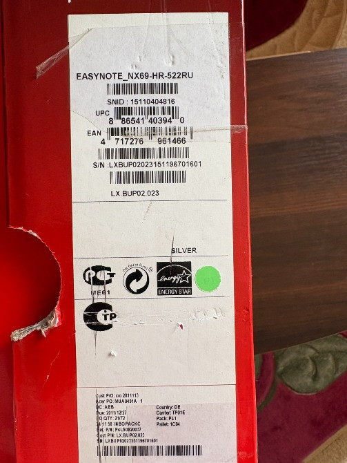 Ноутбук Packard Bell P4LSO на запчастини Київ - зображення 2