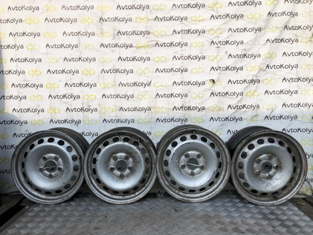 Диск металлический R15 VW Caddy (2K0601027B) Ковель - изображение 2