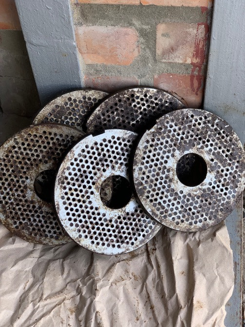 Ножи, решітки на волчки-мʼясорубки К7-ФВП-200, 160, 114, 82, полтавські. Заводські. Продам. Полтава - зображення 10