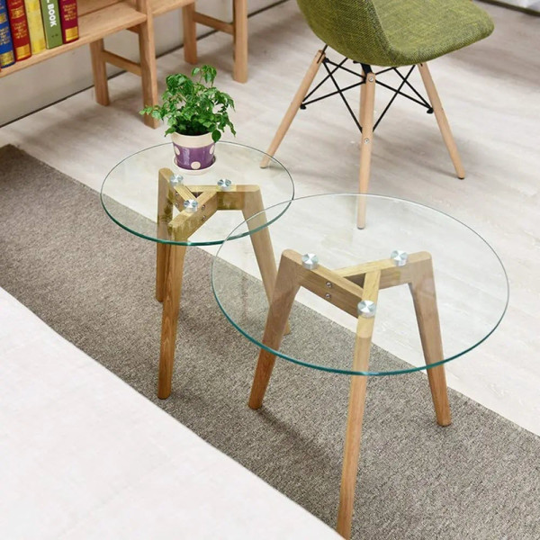 Журнальні столики - комплект Мілан зі скляною стільницею Днепр - изображение 4