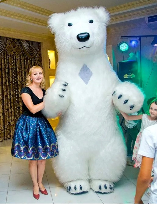 Белый медведь Ивано Франковск ростовая кукла аниматор Ивано-Франковск - изображение 8