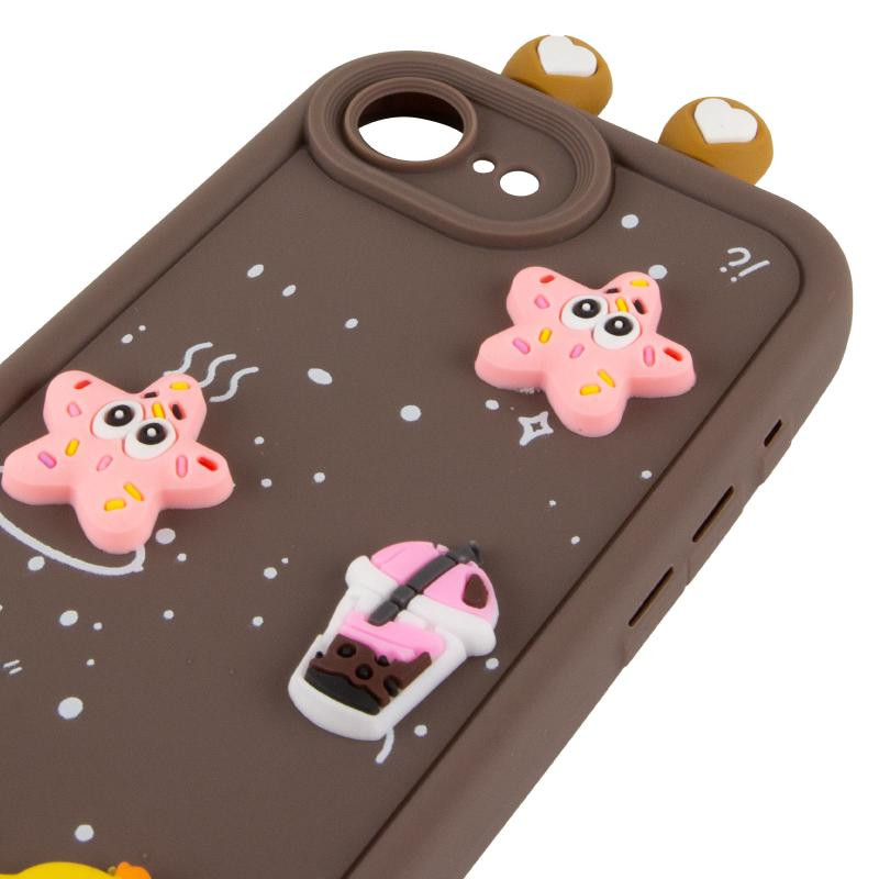 Чехол TPU Toys Case with Ears для Apple iPhone 16e (6.1") Херсон - зображення 4