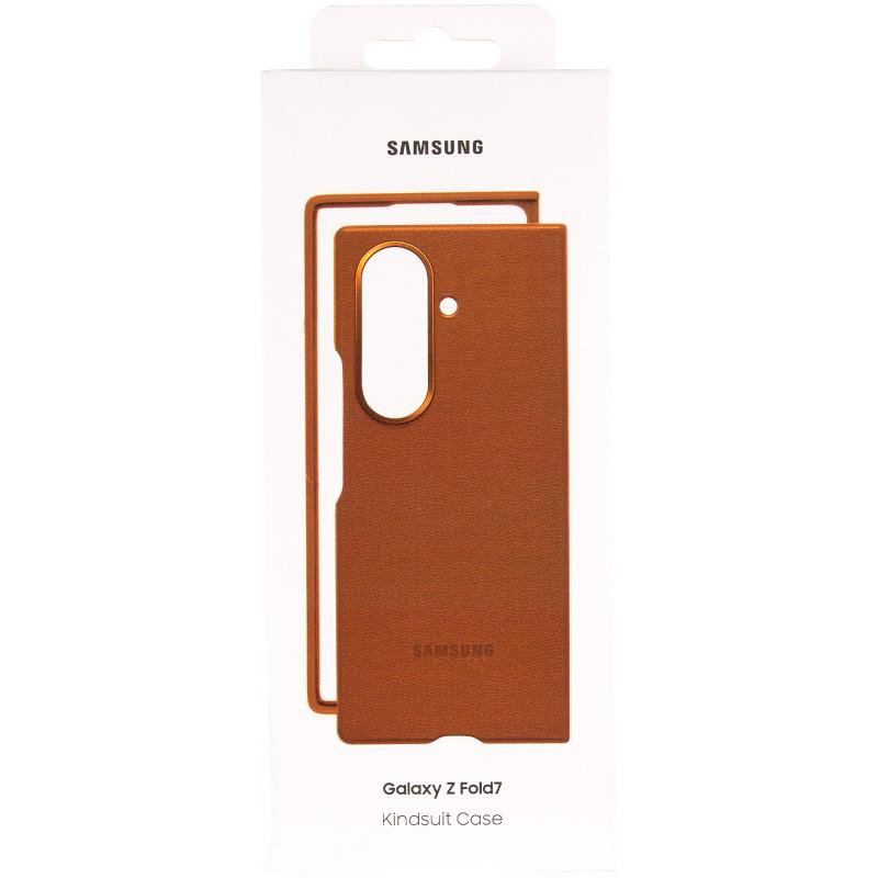 Кожаный чехол Leather Case (AAA) для Samsung Galaxy Z Fold7 Херсон - зображення 6