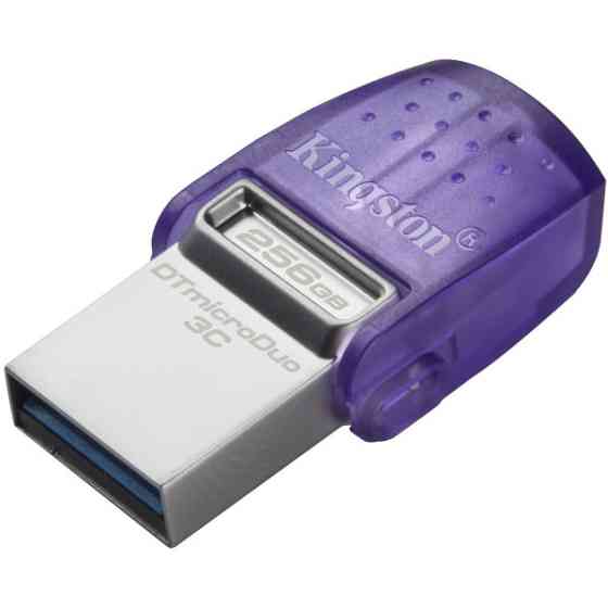 Флеш пам`ять Kingston DataTraveler microDuo 3C 256GB Type-C USB 3.2 (DTDUO3CG3/256GB) Харків