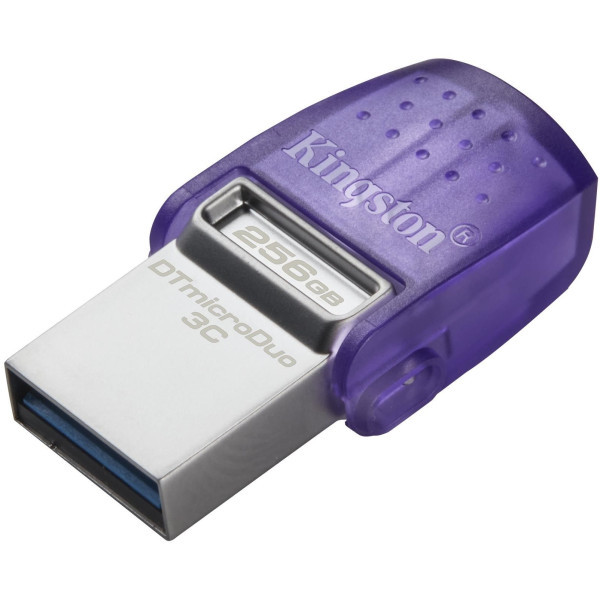 Флеш пам`ять Kingston DataTraveler microDuo 3C 256GB Type-C USB 3.2 (DTDUO3CG3/256GB) Харків - зображення 3