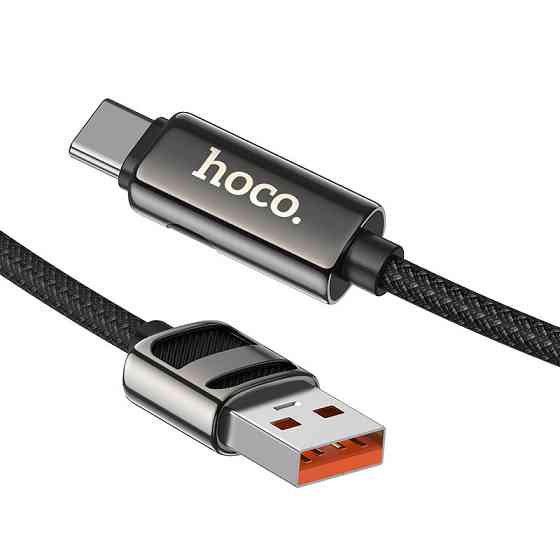 Дата кабель Hoco U137 Line with display USB to Type-C 5A/66W (1.2m) Херсон