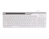 Клавиатура компьютерная проводная A4Tech Fstyler FK25(White) белая Киев
