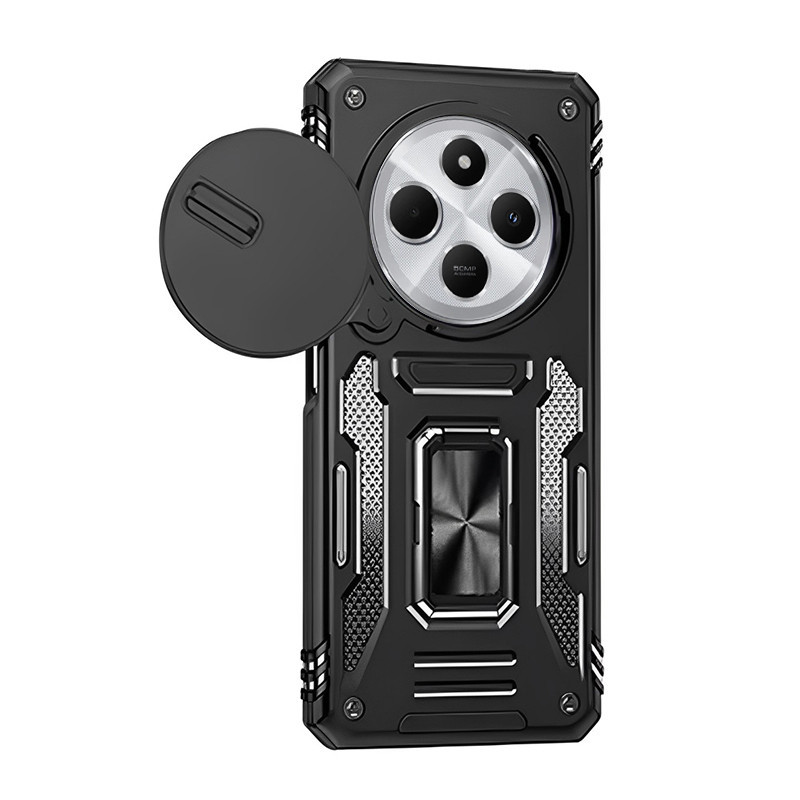 Ударопрочный чехол Camshield Army Ring для Xiaomi Redmi 14C / A4 / Poco C75 Херсон - зображення 1