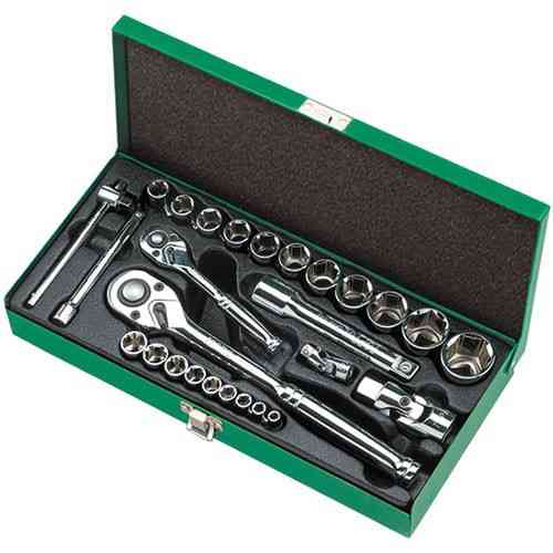 Набор инструментов для автомобиля TOPTUL 1/4"&1/2" 28ед. GCAD2802 Харьков