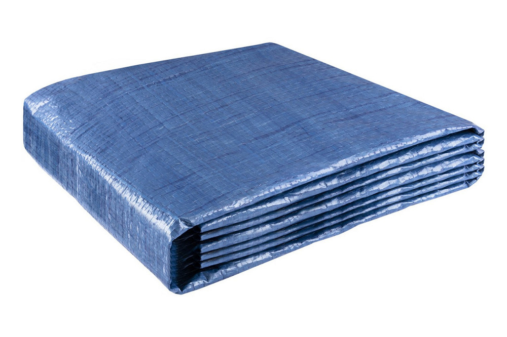 Тент универсальный MASTERTOOL TARPAULIN 5 × 5 м Blue 79-9505-В Харьков - изображение 6