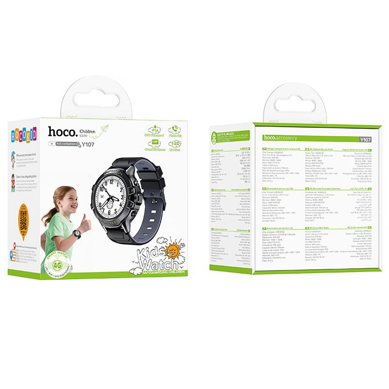 Детские cмарт-часы Hoco Y107 4G with call function Херсон - зображення 3