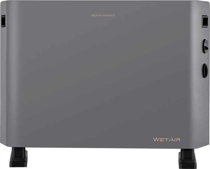 Конвектор WetAir WCH-600EWG 2000 Вт темно-серый Київ - зображення 2