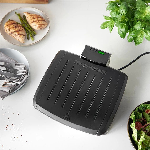 Гриль-барбекю электрический Russell Hobbs George Foreman Immersa Grill Medium 28310-56 1100 Вт черны Київ - зображення 6
