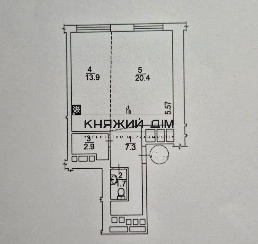 Продажа квартиры Киев, Дарницький р-н, Днепровская Набережная код 21147295 Київ - зображення 7