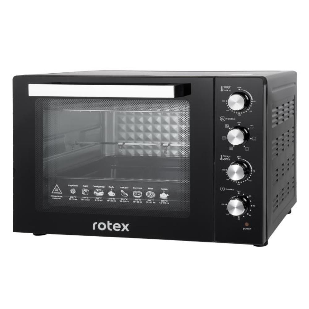 Печь электрическая Rotex ROT655-B2G 60 л черная Киев - изображение 5