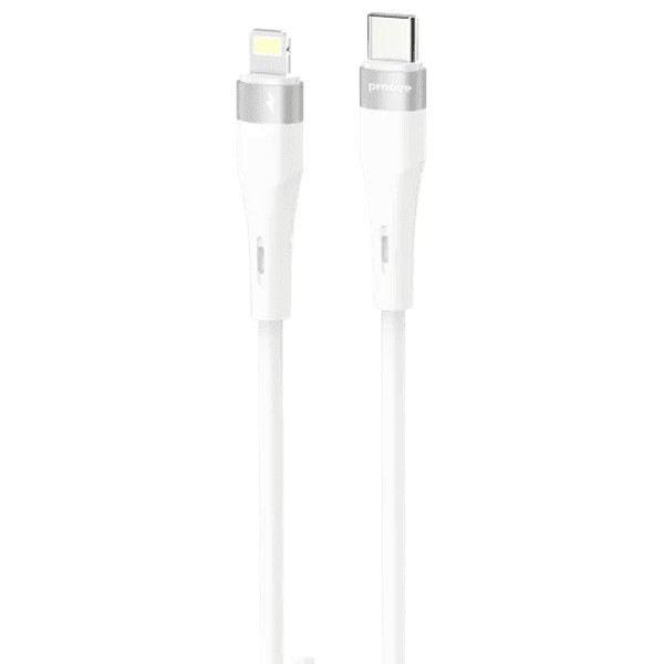 Кабель Proove Light Silicone Plus Type-C to Lightning 1m White (CCLS27002102) Харків - зображення 1