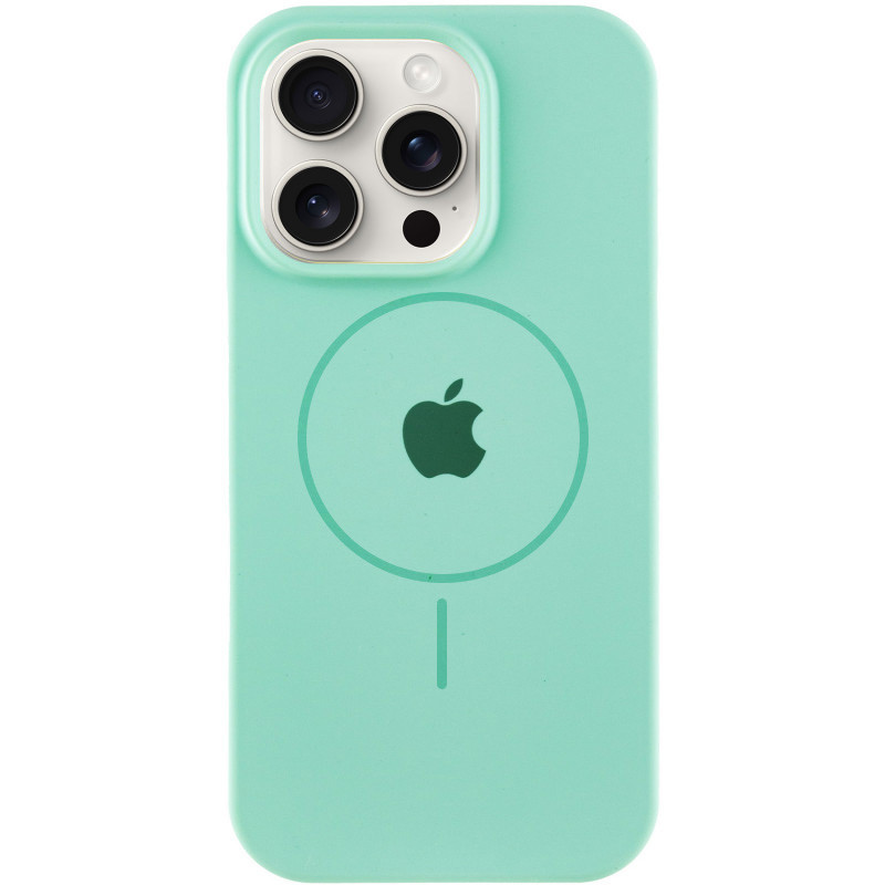 Чехол Silicone Case Full Protective (AA) with MagSafe для Apple iPhone 15 Pro (6.1") Херсон - изображение 1