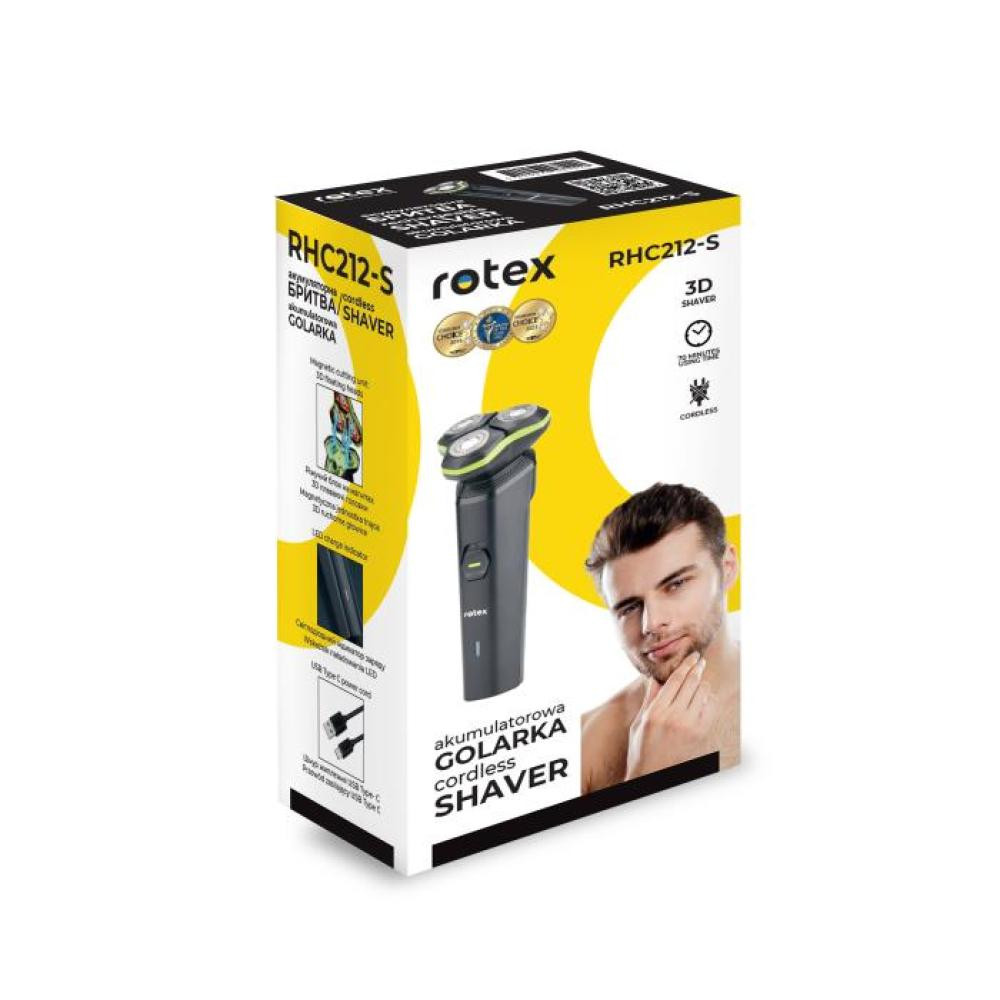 Электробритва Rotex RHC212-S 5 Вт черная Київ - зображення 9