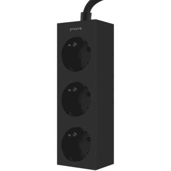 Фільтр живлення Proove Magnet Strip (3xAC) 1.6m Black (PSMS25000001) Харків