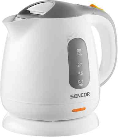 Электрочайник Sencor SWK 1100WH 1 л белый с серым Киев